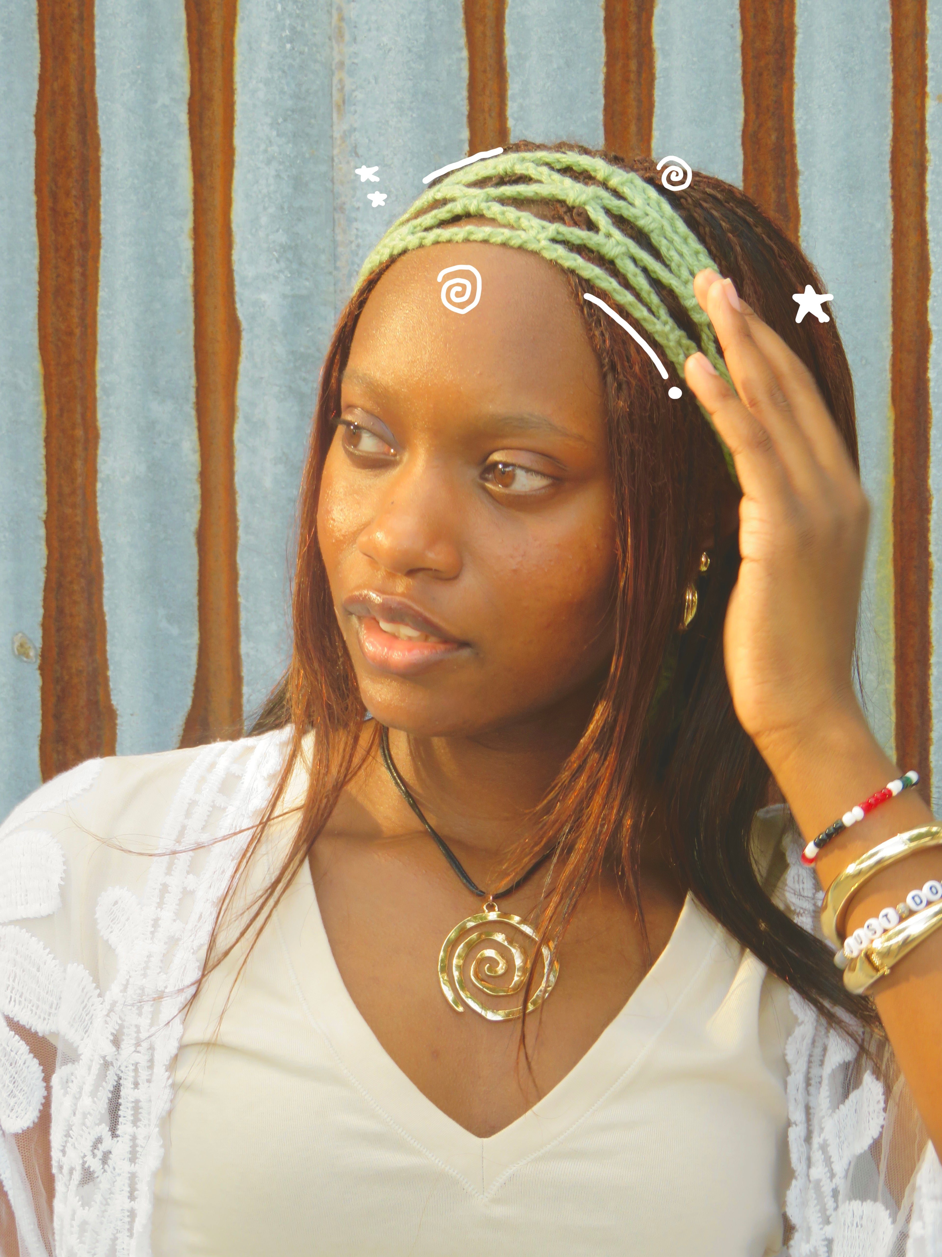 Lacey Tie-back Headband (PRE ORDER)